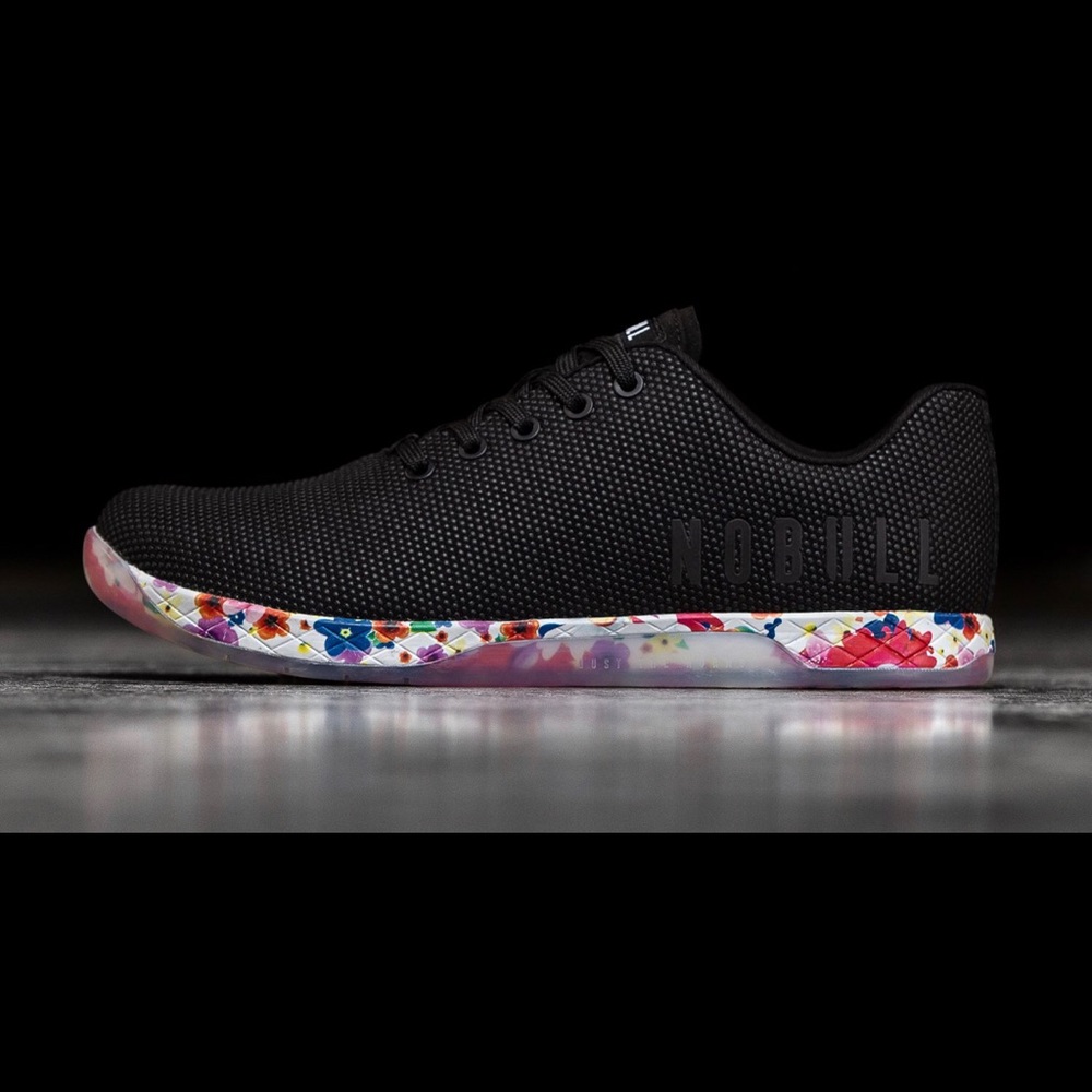 NoBull Black Daisy Trainer